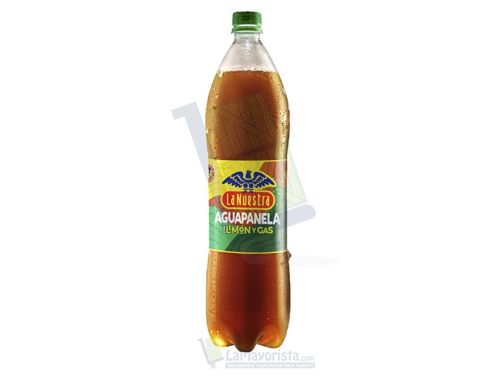 Gaseosa Aguapanela Limón La Nuestra Pet x 1.5L Paca X 12