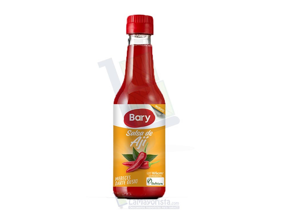 Ají Bary Vidrio x 165gr Paca X 24