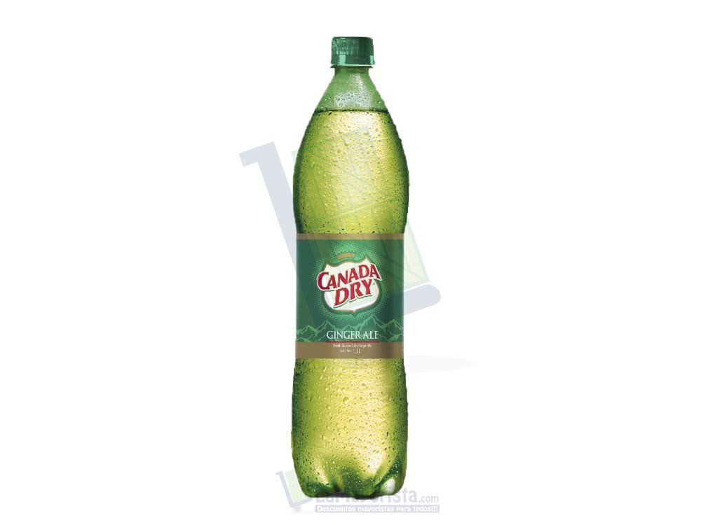 Gaseosa Canada Dry Ginger Pet x 1.75L Paca X 8