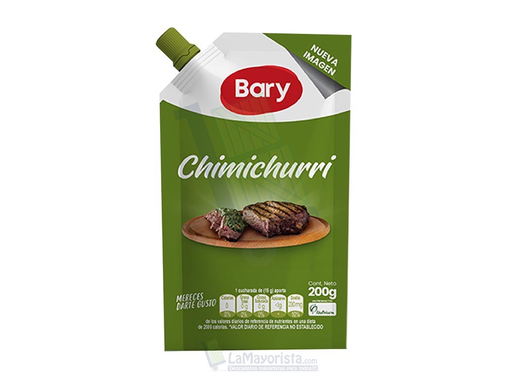 Chimichurri Bary x 200gr CV Paca X 24