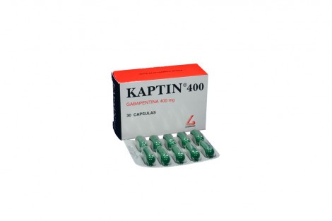 KAPTIN 400 MG X 30 CAP (REGULADO)