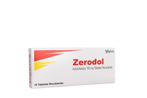 ZERODOL 100 MG X 10 TAB
