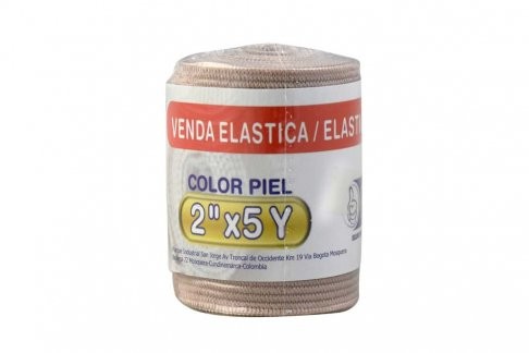 VENDA ELASTICA PIEL 2 X 5 YDAS