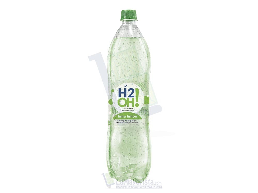 Agua H2Oh! Lima Limón Pet x 1.5L Paca X 12
