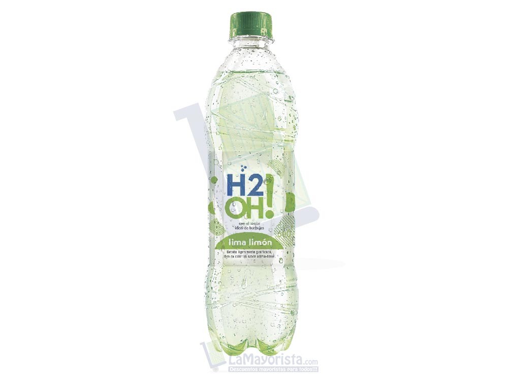 Agua H2Oh! Lima Limón Pet x 600 ml Paca X 15