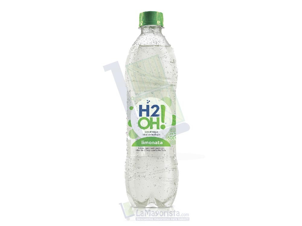 Agua H2Oh! Limonata Pet x 600 ml Paca X 15