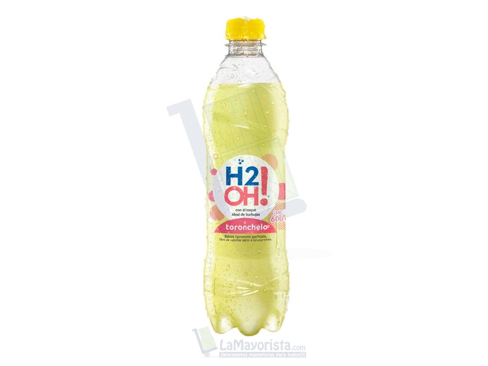 Agua H2Oh! Toronchelo Pet x 600 ml Paca X 15