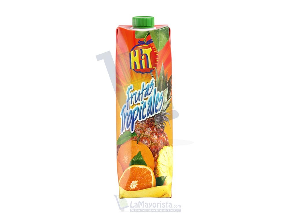 Jugo Hit Frutas Tropicales Tetrapack x 1L Paca X 12