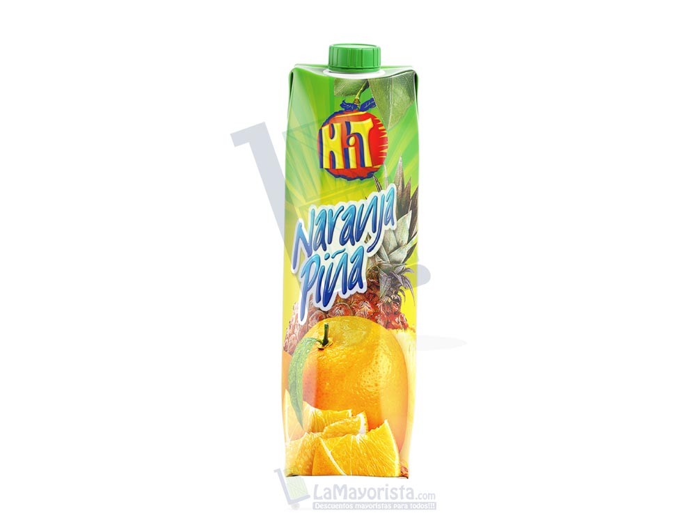 Jugo Hit Naranja Piña Tetrapack x 1L Paca X 12