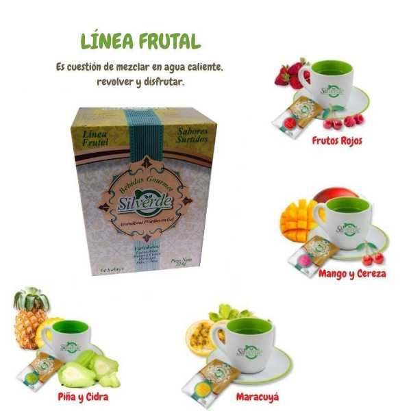 Bebida Aromatica en Gel Caja Frutal