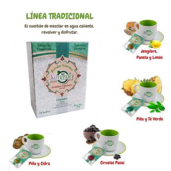 Bebida Aromatica En Gel Caja Tradicion