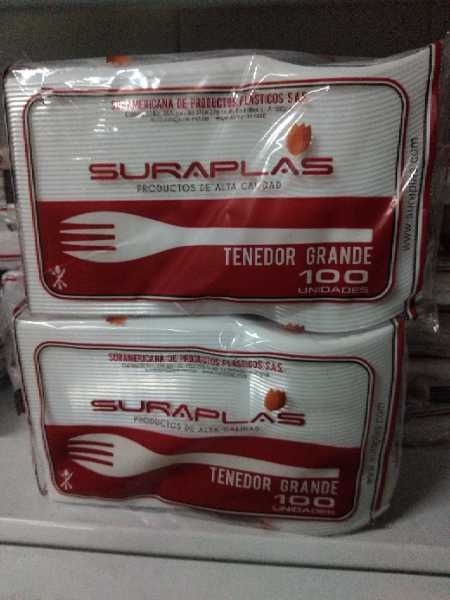 Tenedor grande x100 Suraplas
