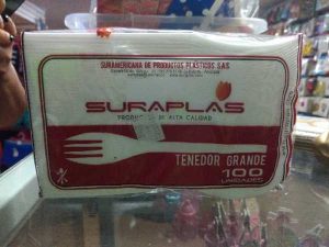 Tenedor grande x100 Suraplas