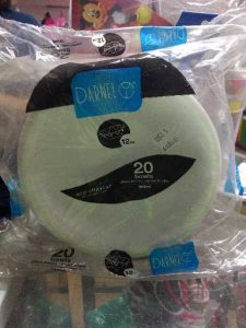 Plato hondo icopor 12oz x20 Darnel
