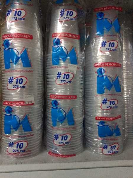 Vaso desechable #10 paquete x50 Plasticos de Medellin