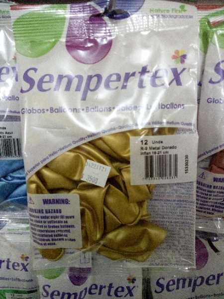 Bomba R9 x12 dorado metal Serpentex