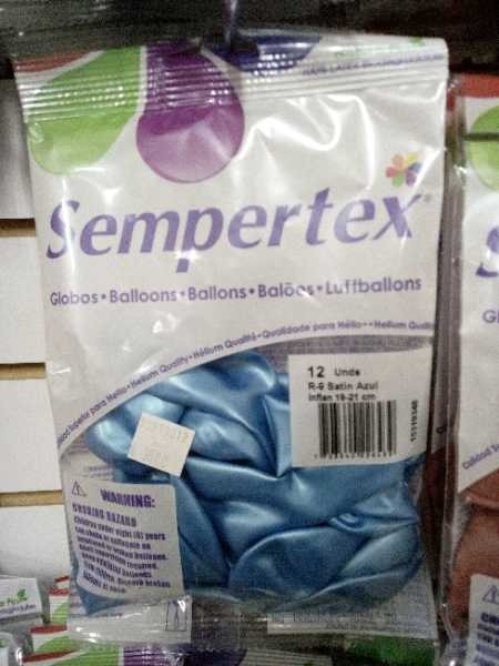 Bomba R9 x12 satin azul Serpentex