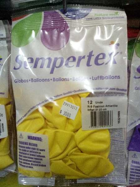 Bomba R9 x12 amarillo fashion Serpentex