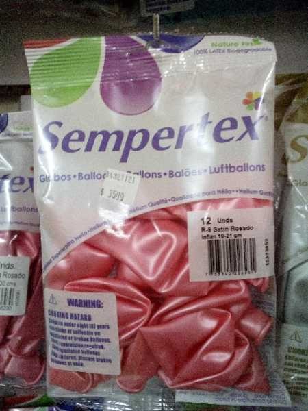 Bomba R9 x12 satin rosado Serpentex