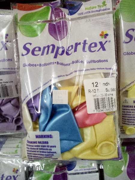 Bomba R12 x12 surtido fashion Serpentex