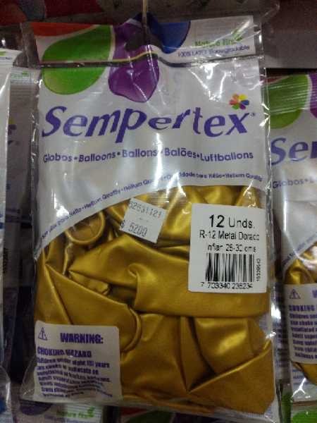 Bomba R12 x12 dorado metal Serpentex