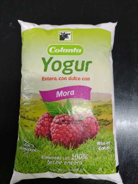 Yogur Bolsa Mora – 1000grs