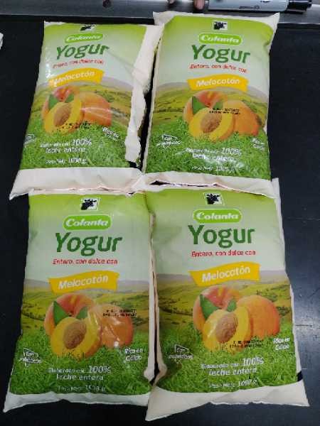 Yogur Bolsa Melocoton – 1000grs
