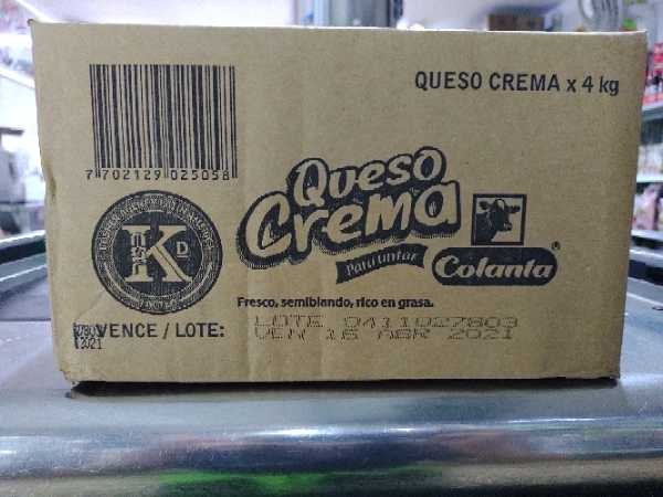 Quesocrema Granel – 4000grs