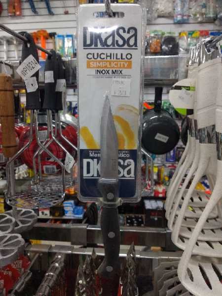 Cuchillo simplicity inox mix 3,5″ Dkasa