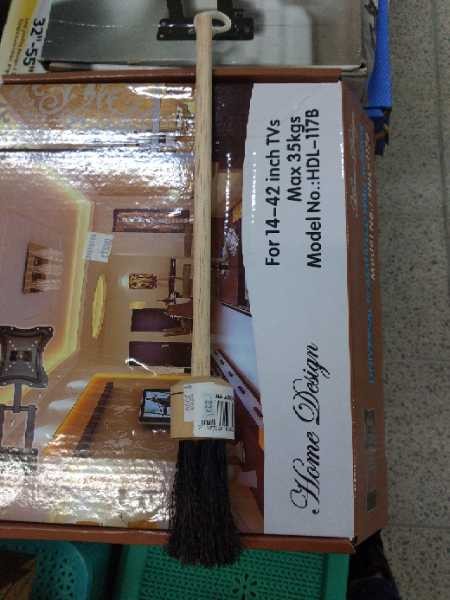 Brocha madera para asados redonda