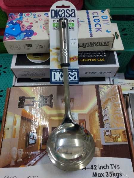 Cucharon premium inoxidable silver mix Dkasa