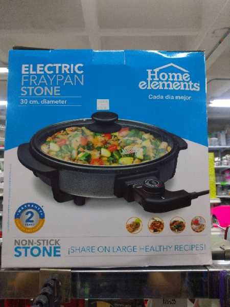 Sarten electrico piedra antiaderente 30cm HomeElement