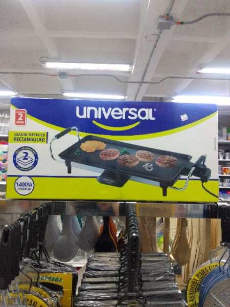 Asador electrico rectangular antiaderente Universal