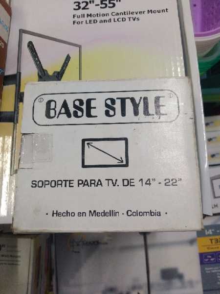 Base para televisor fijo 14″-22″