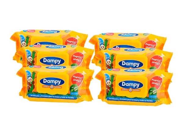 PAÑITOS  DAMPY PAG 70 LLEVE 102
