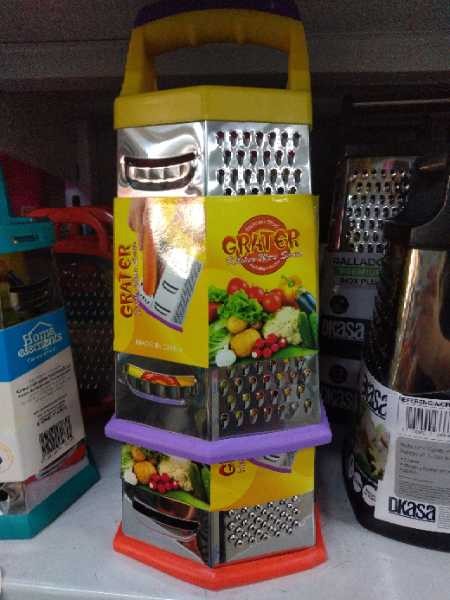 Rallador 6 caras acero inoxidable Grater
