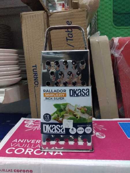Rallador 4 caras acero inoxidable Dkasa