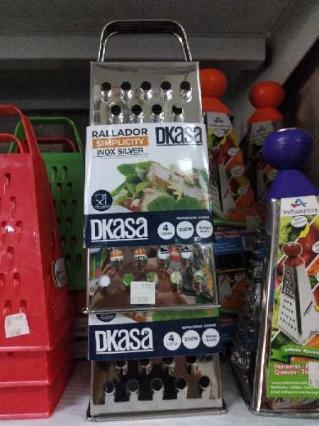 Rallador 4 caras acero inoxidable Dkasa