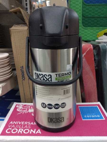 Termo premium Bomba acero inoxidable 2.5LT Dkasa