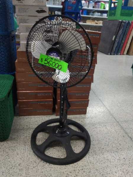 Ventilador sencillo de pie 2 en 1