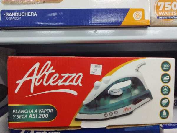 Plancha para ropa a vapor Alteza