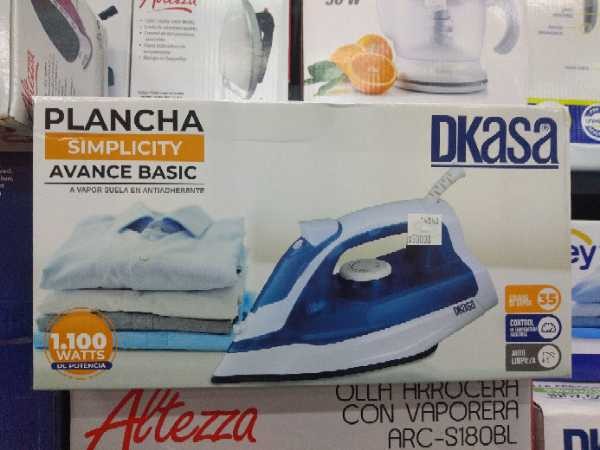 Plancha para ropa sencilla Dkasa