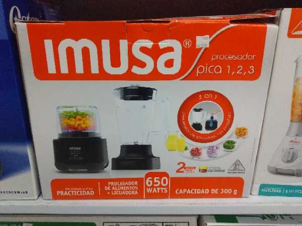 Procesador de alimentos con licuadora Imusa