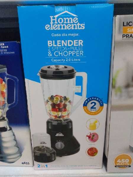Licuadora vaso plastico 2LT Home Element