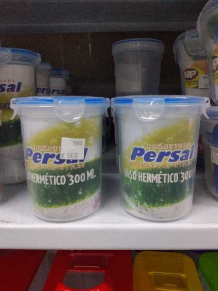 Vaso hermetico 300ml Persal