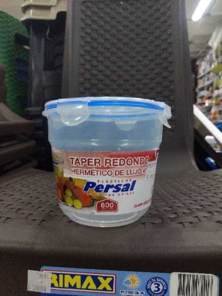 Recipiente hermetico de lujo 600ml redondo Persal