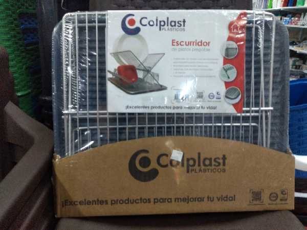 Escurridor de platos plegable