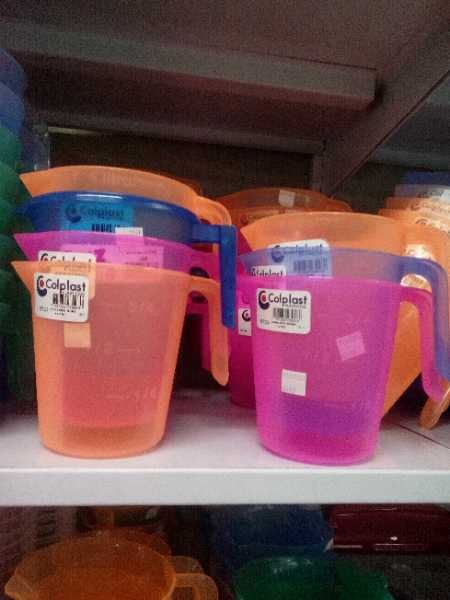 Jarra 1lt medidora sin tapa Colplast