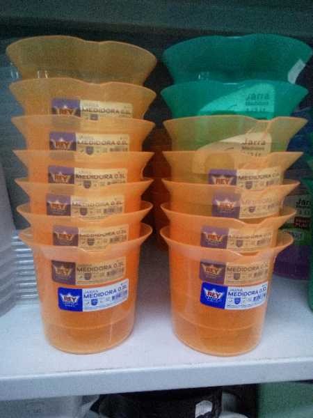 Jarra 500ml medidora sin tapa Rey