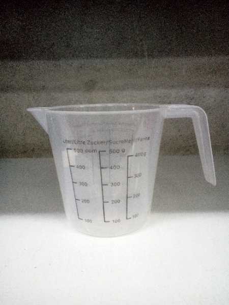 Jarra 500ml medidora sin tapa Sencilla